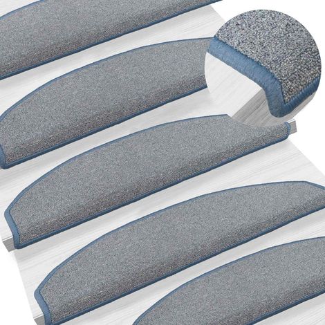 Maison Exclusive - Tappetini per scale autoadesivi 15 pz 80 x 24,5 x 3,5 cm (1/5)