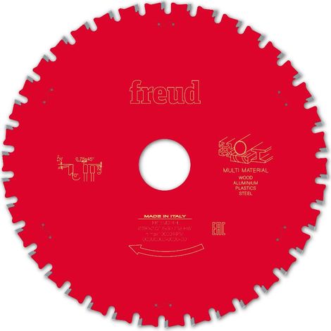Lama per sega circolare portatile FREUD - Ø190 2/1,6 AL30 Z38 TPB 0° - F03FS10041 -FR13M001H
