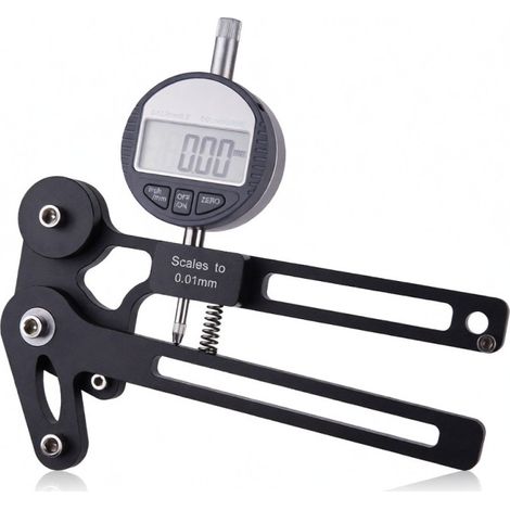 Tensiomètre pour rayons de vélo, étalonnage de roue, outils de vélo, tensiomètre électronique, indicateur de tension des rayons de roue (1/5)