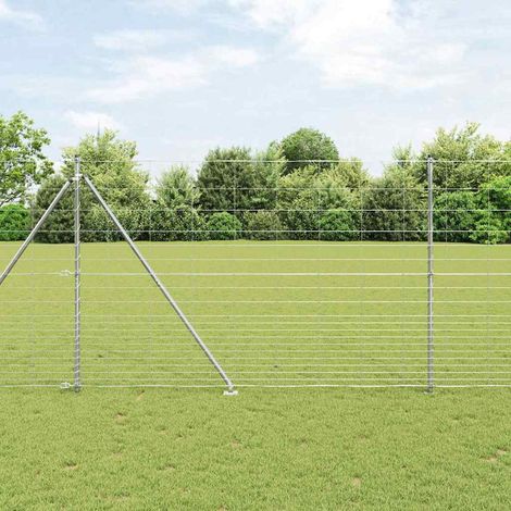 Zaunpfosten Galvanisiert 25 x 1,6 m Stahl
