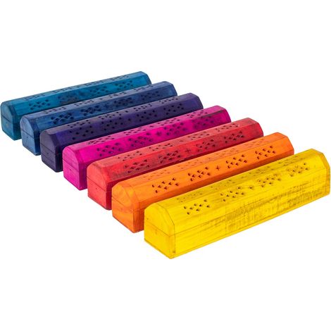 Signes Grimalt Geschenkabschnitt  Weihrauchkästen 7 Farben 7U Accessoires Multicolored Natural 6x30x6cm 32936
