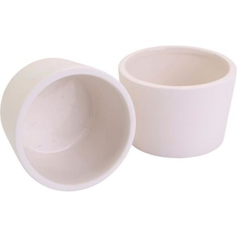 Bols en céramique - 6x9 cm - 12 pcs - Pratiques et décoratifs - Blanc