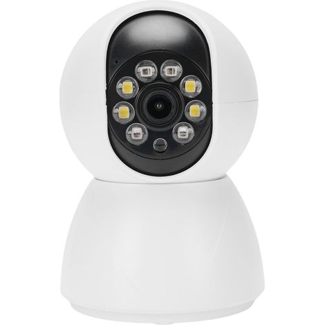Caméra de sécurité intérieure 3 MP avec Wi-Fi, suivi des animaux et application mobile pour la surveillance des personnes. Compatible avec les cartes mémoire jusqu'à 128 Go et le stockage cloud. (1/5)
