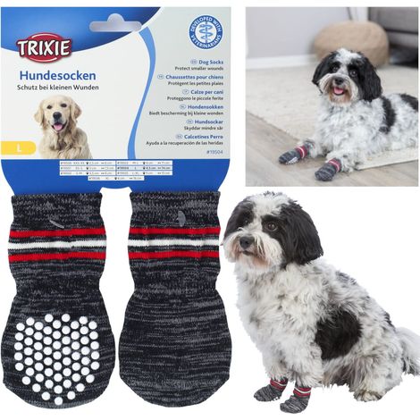 Calcetines Trixie Gris L Perro