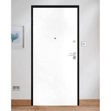 Porta Blindata da Interno per Ingresso con Pannelli Bianchi Classe 3 o 4