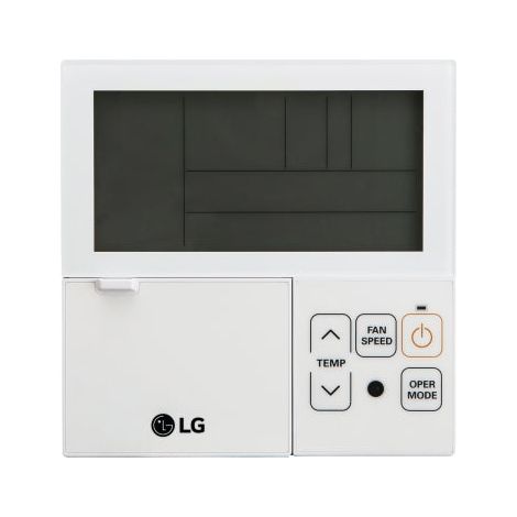 LG - Comando individuale a filo standard per condizionatori a cassetta e canalizzato - Colore: Bianco