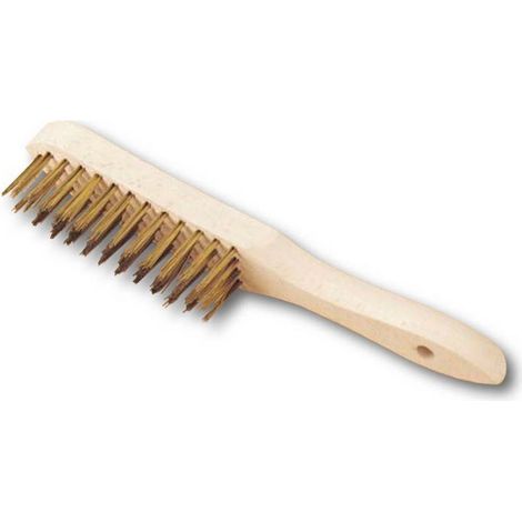 Brosse manche laiton et sortie 30 mm