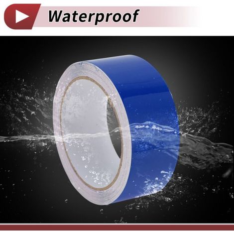 Décoration véhicule Ruban Rayures Fines 50mm x 10m Pour Voiture Moto Bateau Bandes autocollantes Bleu Foncé Brillant 1pc (1/5)