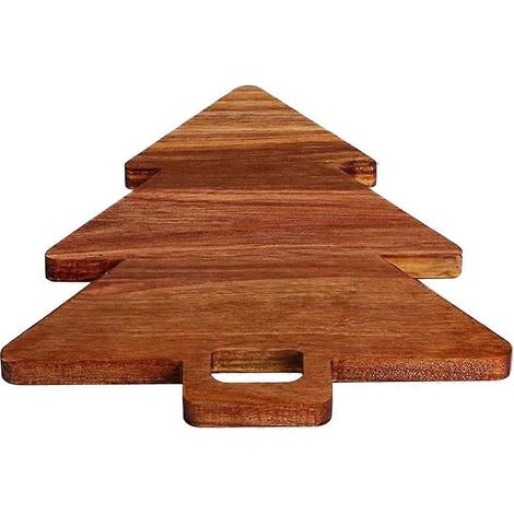 Planche à découper en bois en forme de sapin de Noël, compatible avec la découpe en une seule pièce, outil de cuisine (1/5)