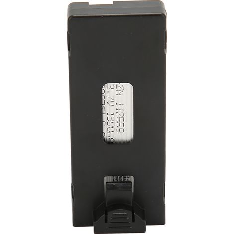 Batterie de remplacement 3.7V 1800mAh pour drone RC UAV, compatible avec E88 E525 E99 K3 E100 P1 S98 P7 P10 P8 A13 S11 P8 A8pro, couleur noire.