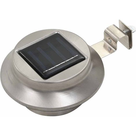 Maison Exclusive - Lampade Solari da Esterno 12 pz LED Rotonde 12 cm Bianche (1/5)