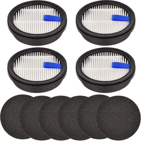 Kit di filtri in spugna per aspirapolvere senza fili Afoddon A200PRO/A200 ORFELD B08/C10A/C10G, 4 filtri HEPA, 6 filtri in spugna -Crezuo