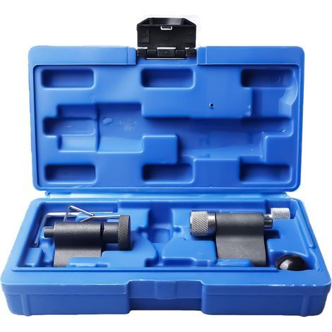 Kit d'outils pour calculateur moteur, 7 pièces, avec coffret à outils et courroie de distribution, compatible avec les moteurs diesel VW-Audi-SEAT-Skoda 1.4 1.6 2.0 TDI EA288 à rampe commune, en acier (1/5)