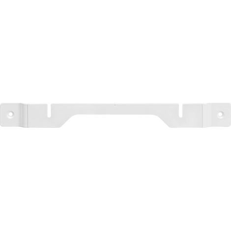 Support mural pour barre de son Ray - Design fin - Distance au mur : seulement 14 mm - Noir (blanc) (1/5)