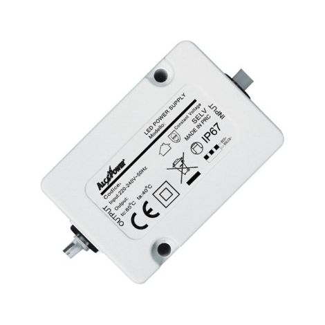 Alimentation étanche 12W 12V IP67