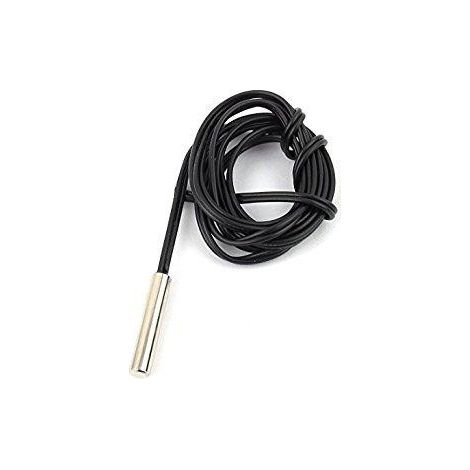 NTC-Thermistor 10 kΩ 5 % 5 x 25 mm mit 3 m Kabel