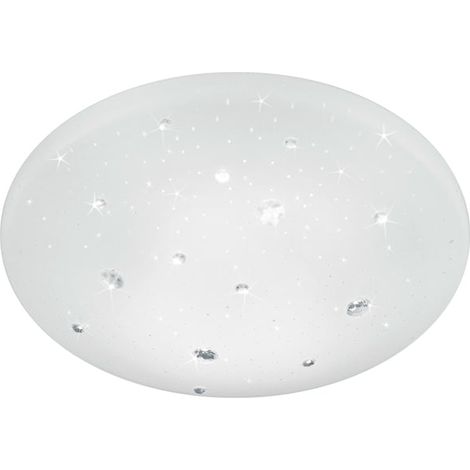 Plafoniera da Interno a LED in Plastica Bianco
