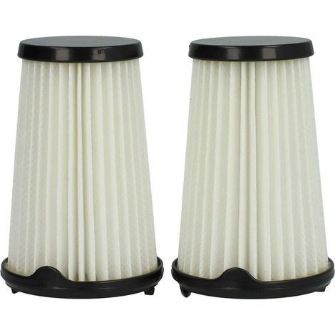 Lot de 2x filtres à cartouche compatible avec Electrolux EL2120A, EL2125A, ZB3301, ZB3302AK, ZB3311, ZB3314AK, ZB3320P Filtre plissé (1/5)