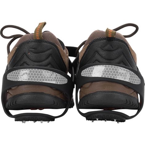 1 paire de crampons antidérapants à 5 dents pour chaussures de randonnée et d'escalade (XL 43-45) (1/5)