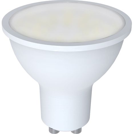 GU10 LED Stiftsockel - 4,9 Watt, 430 Lumen, 3000 Kelvin Warmweiß - nicht dimmbar (1/4)