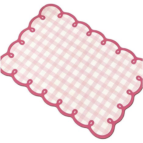 Tapis absorbant en diatomite à motif quadrillé et évaporation rapide de l'eau pour meuble-lavabo de salle de bain (1/5)