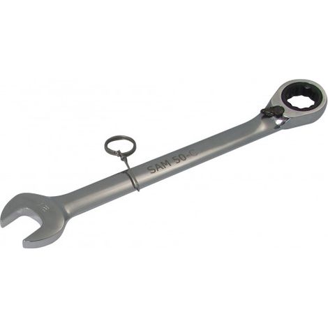 Clé mixte à cliquet 24 mm SAM ( Prix pour 1 ) (1/2)