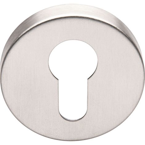 Paire de rosaces JADE clé I inox - HERACLES - B-INOX-05 (1/3)