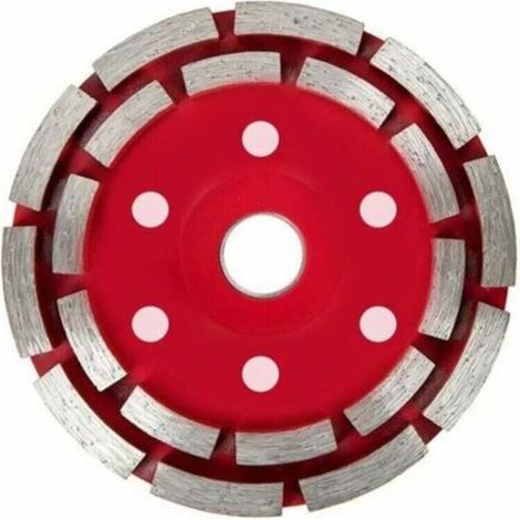 Disque Diamant Abrasif de 125 mm pour Poncer le Béton, la Pierre, la Brique, le Marbre et le Granit - Idéal pour Outils Rotatifs Dremel - Quantité : 1.-INHHUB