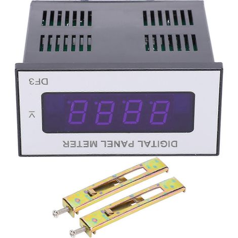 BERM Digital-Panelmeter 3 1/2 Bit Digitales Spannungs- und Strommessgerät DF3 DC20V 220V