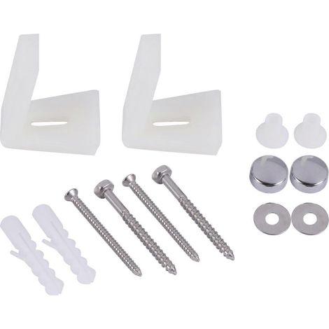 Kit de fixation pour WC suspendu, cuvette de toilettes, bidet ou semi-colonne - Boulons FFY (1/4)