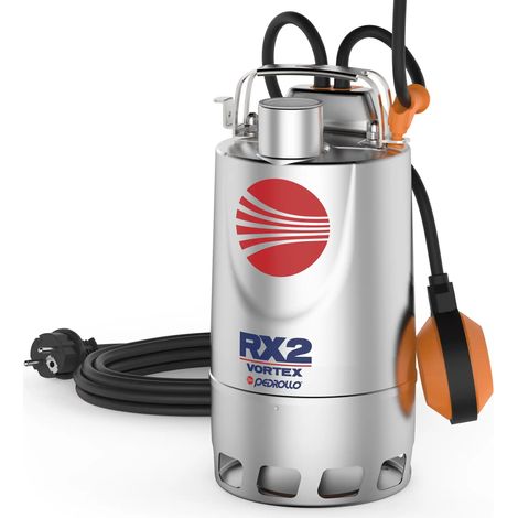 Pedrollo RX 3/20 (5m) - Pompe électrique pour l'eau sale VORTEX en trois phases
