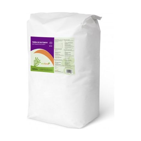 CULTIVERS Tierra de Diatomeas Micronizada Ecológica 20 kg