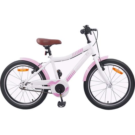 Teenpull – Kinderfahrrad 18 Zoll für 5-7 Jahre alt Hellrosa (1/5)