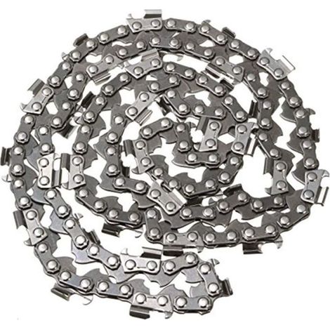 Chain of chainsaw 20 inches – 76 links – Steel high content in carbon – For wood weight and semi-finished – Cutting clear without shine (1/5)
