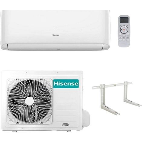 Hisense Climatiseur Monosplit Easy Smart 12000 btu CA35MR0BG WI-FI Intégré Inverter R-32 Classe A++ avec Support