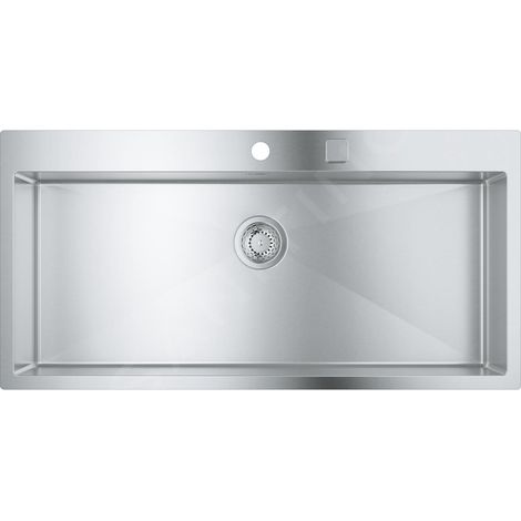 Évier en acier inoxydable K800 315861 1 bac 1024x510mm (1/5)