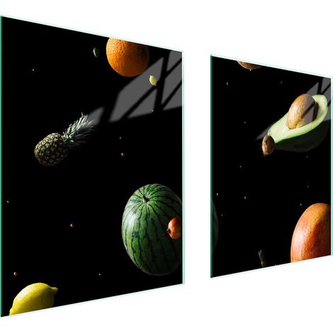 PIASTRA PROTETTIVA IN VETRO PER FORNELLO 85x52 FRUTTA (1/5)