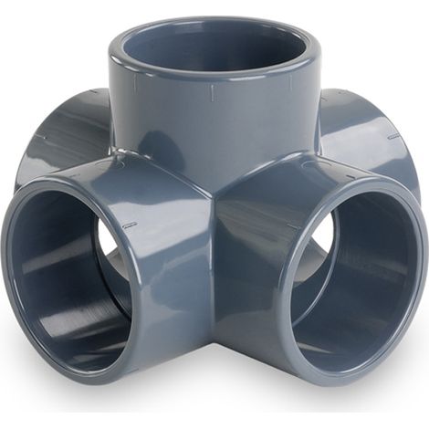 CRUZ 90º PVC PRESION ENC 5V 63