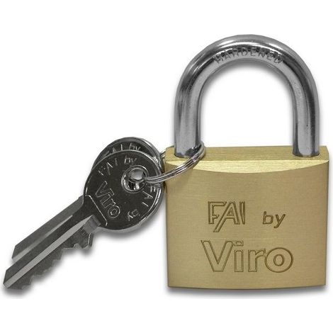 LUCCHETTO AD ARCO STANDARD 'FAI' VIRO 16 mm