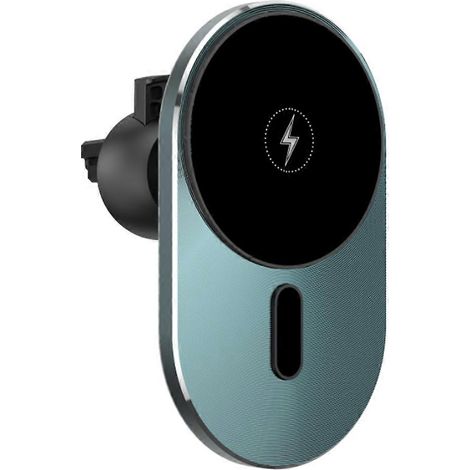 Chargeur magnétique sans fil pour voiture Macsafe pour iPhone 13 et 12, support de téléphone magnétique pour grille d'aération, station de charge rapide 15 W (1/5)