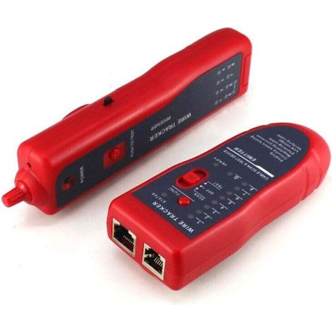 UT682D Tester di linea per rilevamento toner per cavi telefonici, cavi di rete Ethernet LAN, rilevatore di linea di calibrazione (UT682D) - Crezuo (1/3)