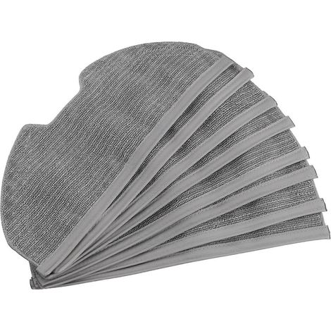X8 Pro Mop Ersatztücher – 8er-Pack kompatible Reinigungstücher, universelle Waschpads, Wartungszubehör für Saugroboter, strapazierfähige Mikrofaser, einfacher Austausch (1/5)