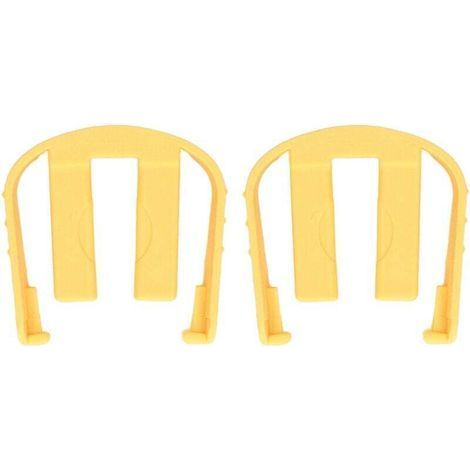 2pcs Car Wash Machine Quick Connector Buckle Car Washer C Clip Replacement Part for Karcher K2 K3 K7 Yellow (1/4)