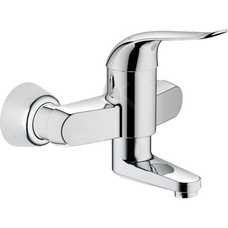 GROHE Mitigeur lavabo Euroeco Special 32770 Projection 157 mm Raccords S chrome, 32770000 (1/4)