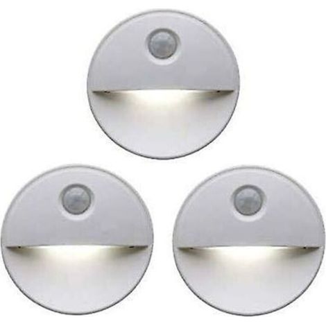 LED-Nachtlicht mit Bewegungsmelder. Angenehmes, schlafförderndes Licht dank LED-Lampen. Kabelloser Betrieb. Ideal für Badezimmerschränke, Treppenhäuser und mehr. (1/4)