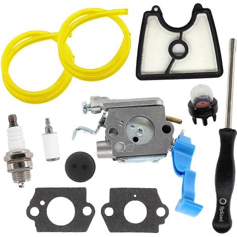 Kit de filtre à air de carburateur C1Q-W37 pour souffleur de feuilles portatif RedMax HB280 HB281 HB 280 281, joint de filtre de conduite de carburant 545081811 (1/5)