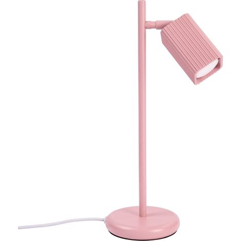 Lampada da tavolo RAYO rosa alluminio 1xGU10 Sollux (1/5)