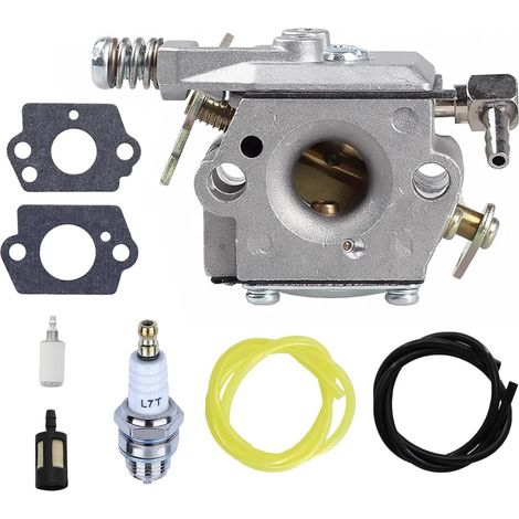 Carburettor Kit for Tecumseh TC200 TC300 TM049XA and Series 2-Stroke Engine, ADEFOL Carburettor with Spark Plug (1/5)