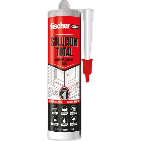 Mastice sigillante adesivo 546184 Fischer Grigio 290ml
