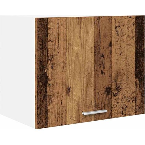 Maison Exclusive - Armadio pensile con porta Legno Antico e Bianco 50 x 31 x 40 cm
